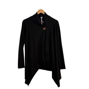 Black Drape Cardigan